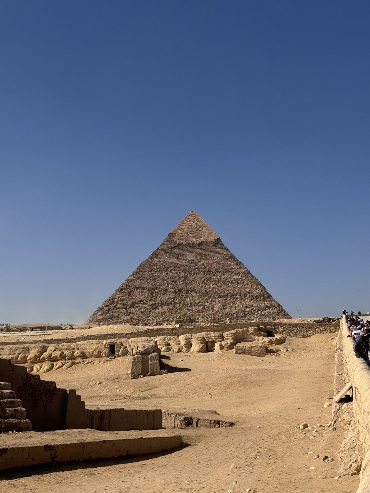 The Great Pyramid of Giza, exterior view