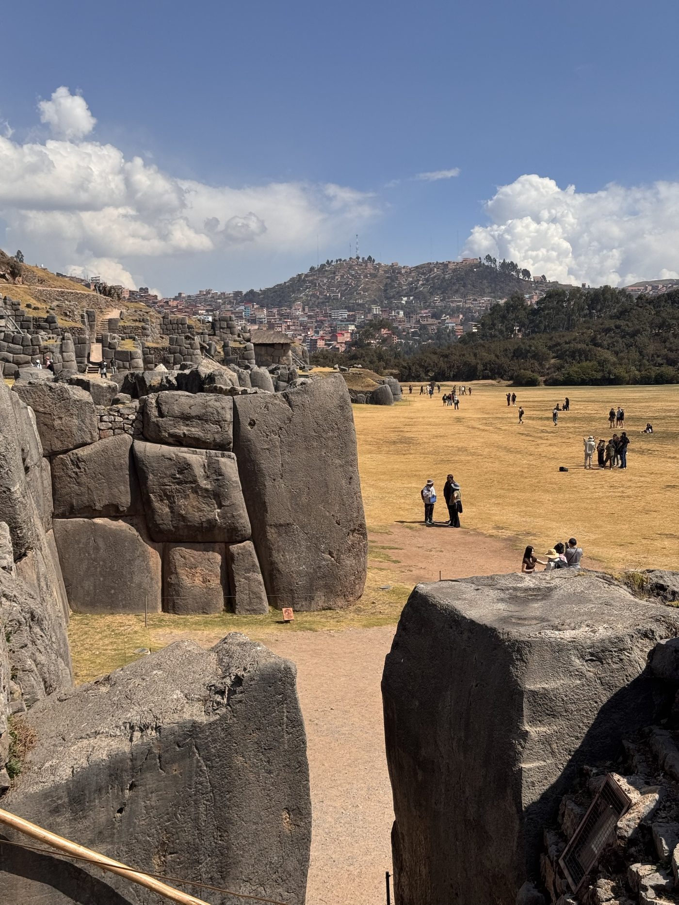 The zigzag terrace walls of Sacsayhuamán